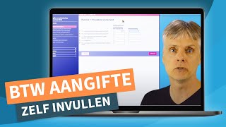 Btw aangifte invullen  Omzetbelasting invullen [upl. by Freya]