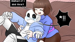 Sans vs Frisk【 Undertale Comic Dub Compilation 】 [upl. by Nalyad970]