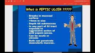 Peptic ulcer disease part 1 [upl. by Jorey]