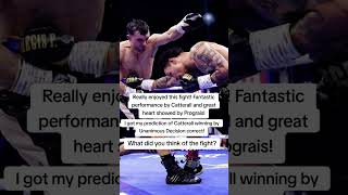 My Thoughts on Catterall vs Prograis jackcatterall regisprograis boxing shorts shortsfeed [upl. by Filomena]