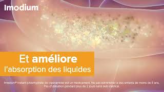 Imodium Instant pour le traitement des symptômes de diarrhée [upl. by Neyud]