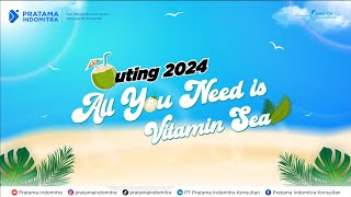 BERPACU DALAM MELODI  PRATAMA INDOMITRA KONSULTAN  OUTING 2024 [upl. by Ariajay]