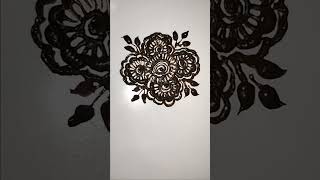 Mandal mehendi designs for beginners howtomakemehendidesigns art mychannel [upl. by Angil]