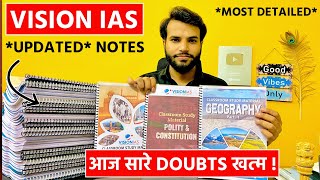 Vision IAS Notes Review 202425 🔥 PW Notes vs Vision IAS Notes vs Standard Books vs NCERT [upl. by Manard]