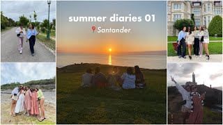 VLOG SANTANDER  atardeceres risas y se nos rompe el coche [upl. by Slade860]