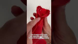 Simple DIY Scrunchie 🎀 No Pattern Needed Easy Sewing Tutorial UK Edition [upl. by Argella]