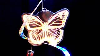 Crystalites Butterfly Spiral Mobile Clip Compilation [upl. by Menashem]