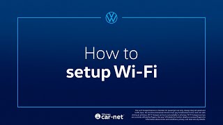 CarNet and your Volkswagen How to setup WiFi  Crosby Volkswagen [upl. by Donell944]