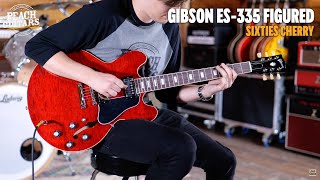 No TalkingJust Tones  Gibson ES335 Figured Sixties Cherry  232010041 [upl. by Kelwunn]