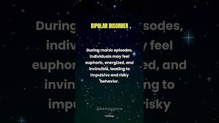 Bipolar Disorder Explained in 60 Seconds Symptoms Causes amp Treatment [upl. by Falito]