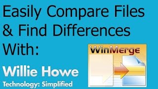 Find File Differences Quickly amp Easily  WinMerge [upl. by Conney]