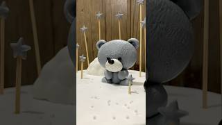 First birthday cake l Bear cake l Cake Decorating ideas [upl. by Rajewski249]