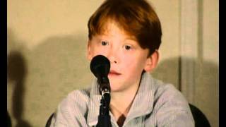 Young Rupert Grint on being like Ron Weasley [upl. by Yetac]