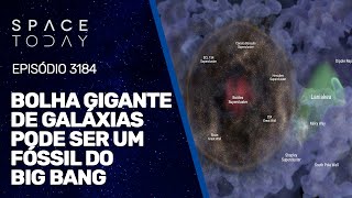 BOLHA GIGANTE DE GALÁXIAS PODE SER UM FÓSSIL DO BIG BANG [upl. by Adnerb265]