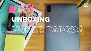 UNBOXING  HONORPadX8a [upl. by Londoner]