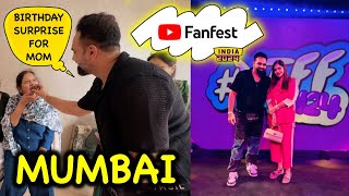 Mumbai Jake Mom Ko Birthday 🎂 Surprise De Diya  Youtube Fan Fest 2024 [upl. by Pappano]