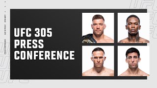 UFC 305 PreFight Press Conference [upl. by Abigael169]