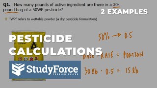 Pesticide Calculations in Horticulture [upl. by Iadahs]