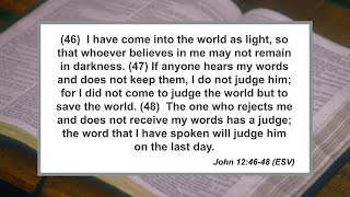 Morning Worship Sermon quotBelief vs Unbeliefquot John 123650 [upl. by Lockwood733]