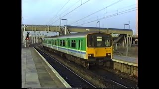 British Rail West MidlandsBescot with Locomotive Classes 31 37 amp 47 plus Class 150 DMU amp 304 EMU [upl. by Derinna]