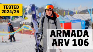 ARMADA ARV 106  202424 Ski Test Review [upl. by Ladin635]