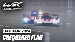 Last Five Minutes And Chequered Flag 🏁🏆 I 2024 Bapco Energies 8 Hours of Bahrain I FIA WEC [upl. by Des]