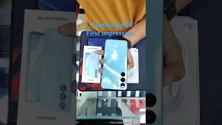 Kawserofficial samsunga16 First impression viralvideo smartphone [upl. by Pritchett795]