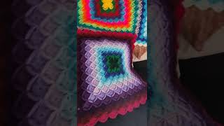 How to make bavarian crochet stitch blanket preview [upl. by Aeynod]