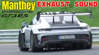 2025 Porsche 911 GT3 RS 992 MR Manthey Performance Kit Exhaust Sound [upl. by Chiaki]