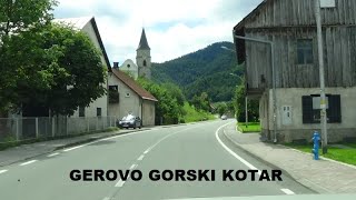 GORSKI KOTAR I MJESTO GEROVO [upl. by Nirred]