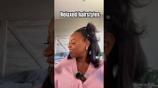 Relaxed hairstyles haircare hairstyle relaxedhairstyles [upl. by Pevzner]