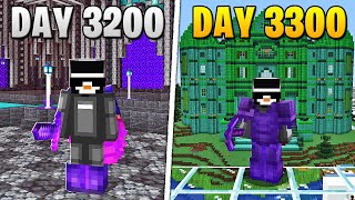 I Survived 3300 Days in HARDCORE Minecraft [upl. by Lienhard]