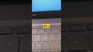 Acer Aspire 5 Series Laptop Mic 🎙️ Not Working Problemmacniteshkeyboardtricks2024short [upl. by Meeharbi891]