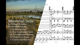 Scissortail Suite Score Video [upl. by Ocire770]