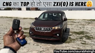 Meet 2024 Ertiga ZXIO CNG🔥Suzuki Ertiga CNG Price amp features Top Model Review [upl. by Kindig383]