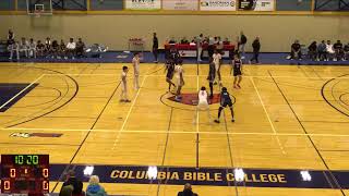 CBC vs Langara College  Mens Basketball [upl. by Oicaro]