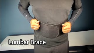 Lumbar Brace Guide How to Measure and Wear for Back Pain Relief [upl. by Alfons]