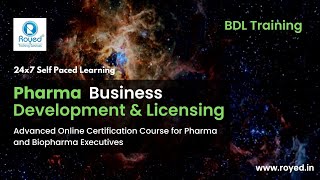 Pharma Business Development amp Licensing [upl. by Eetnahc]