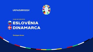 EA SPORTS FC 24  Eslovénia x Dinamarca  EURO 2024  Jornada 1  PS5 [upl. by Eydnarb360]