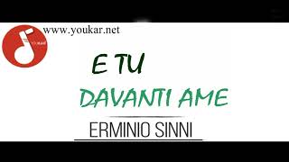 ERMINIO SINNI E TU DAVANTI A ME BASE youkarnet [upl. by Marks244]