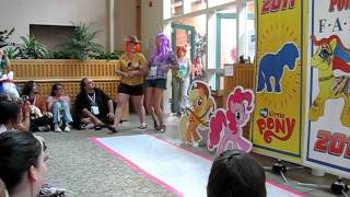 My Little Pony Fair 2011 Costume Contest [upl. by Gracie370]