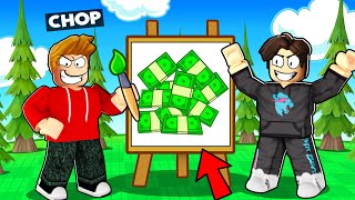 CHOP AND FROSTY PLAY SPEED DRAW MR BEAST STYLE [upl. by Eidissac]