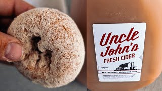 Exploring Uncle Johns cider mill  A MustVisit Destination in St Johns Michigan [upl. by Ruon735]