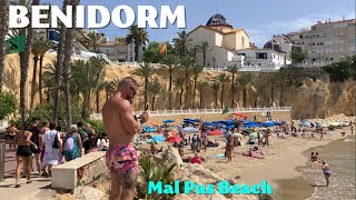 Benidorm Walking Tour at Playa de Mal Pas 🏖️ Alicante Spain [upl. by Russel]