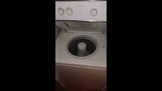 Easy Fix Whirlpool Thin Twin Washing Machine Not Draining or Spinning  No Parts Needed [upl. by Nailij375]