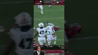 Jalen Milroe Escaping Sacks vs Auburn  Alabama  2024 CFB [upl. by Einaeg]