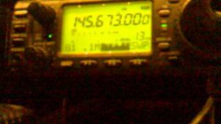 R3 Montieri ricezione con Icom IC706mkII [upl. by Refanej]