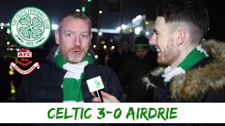 Celtic v Airdrie  Fulltime Reaction [upl. by Linzer]