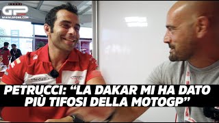 Petrucci quotLa Dakar mi ha regalato più tifosi della MotoGPquot [upl. by Yetnom]