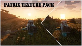 Minecraft  Patrix Texture Pack  Download Link [upl. by Eniamrahs505]